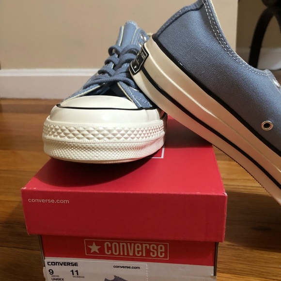 Converse Chuck Taylor All Star 70 OX  Lowblueslate - Picture 2 of 8